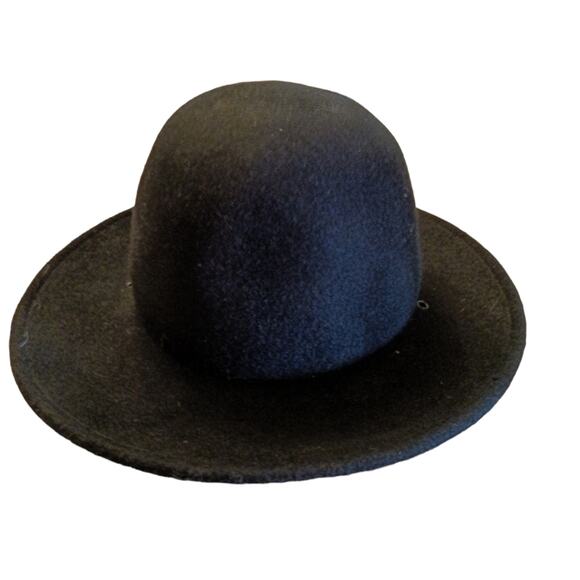 Chuck black wool felt derby hat - Picture 1 of 3